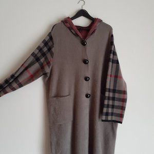 Plus Size Cashmere Cardigan for Women